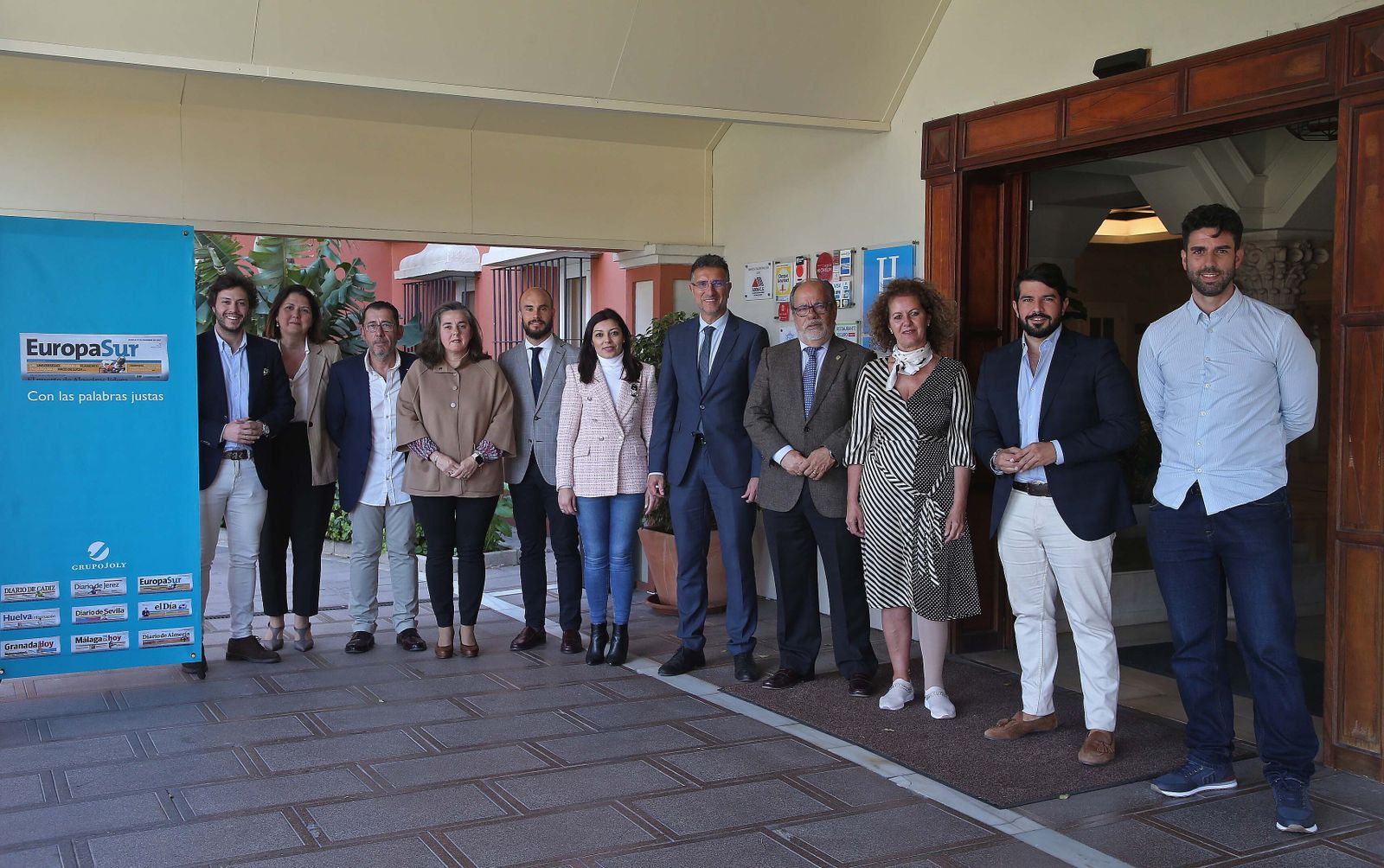 Fotos de la tertulia cofrade de Europa Sur en Algeciras 2023