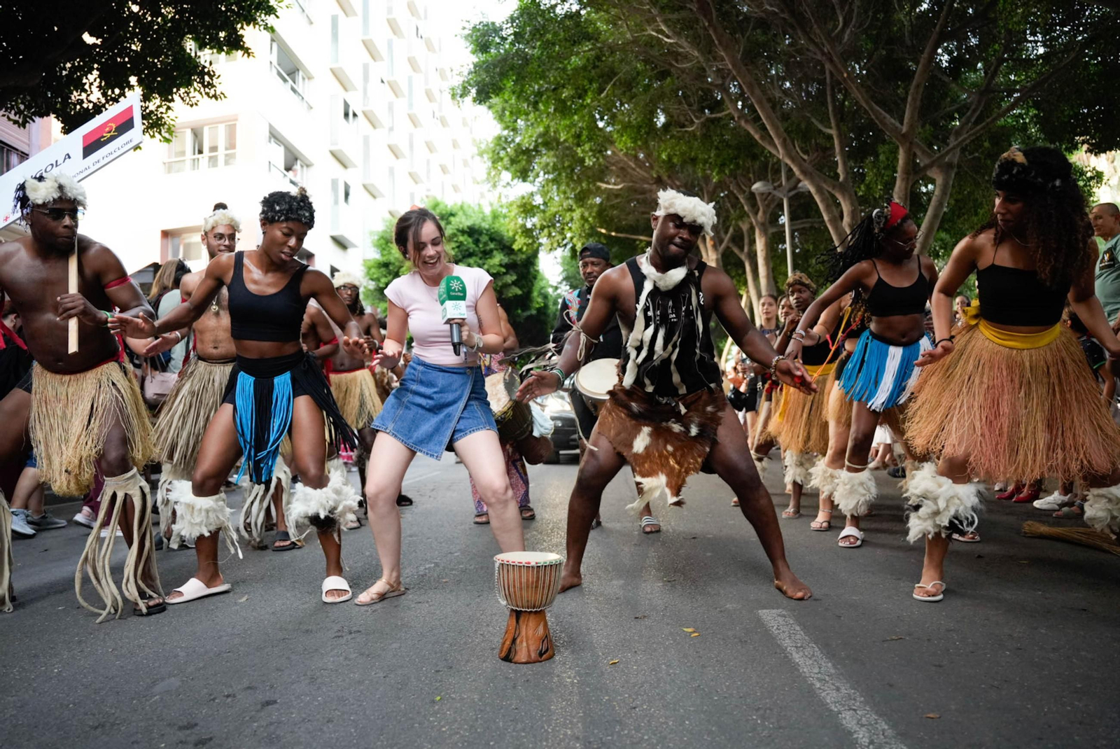 Así se ha vivido la Batalla de Flores en la Feria de Almería