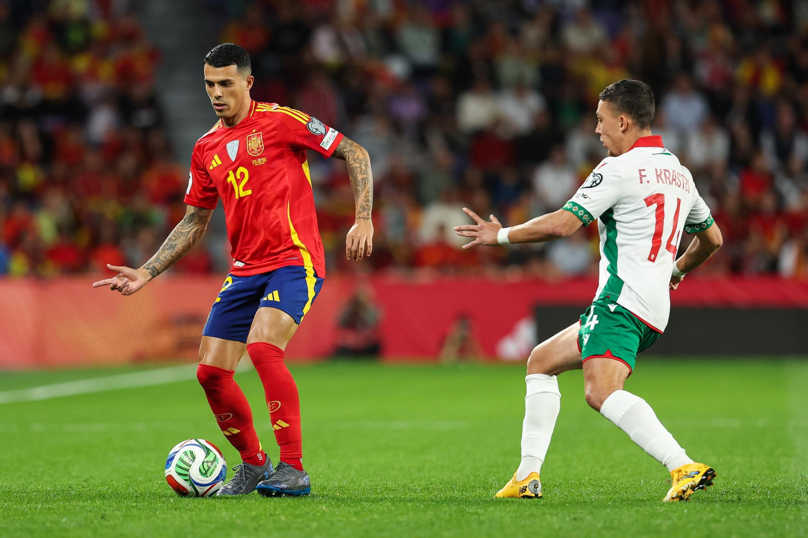 Las mejores fotos del España-Bulgaria