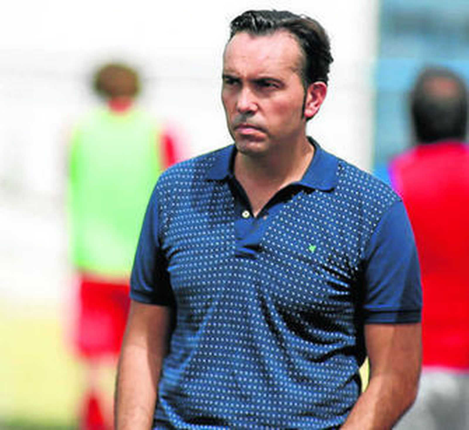 Miguel Ángel Montoya, técnico del Utrera.