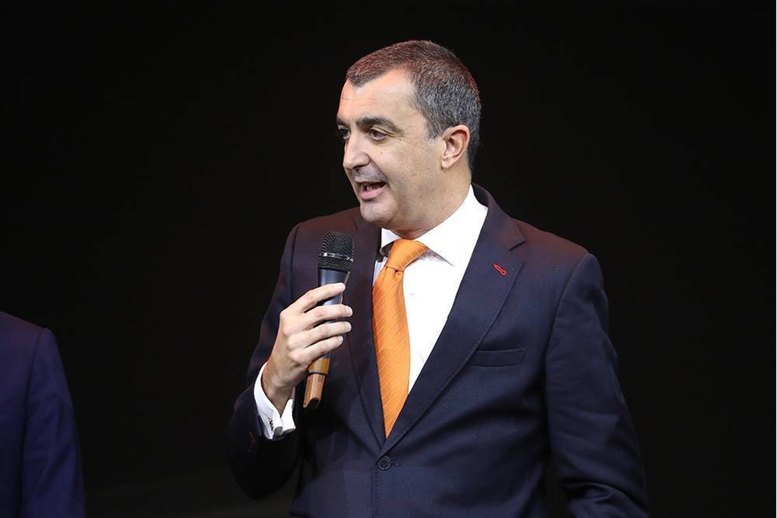 Javier Guillén, en una preentación.