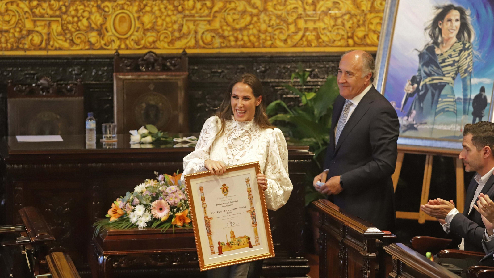 La cantante Malú nueva embajadora de Algeciras