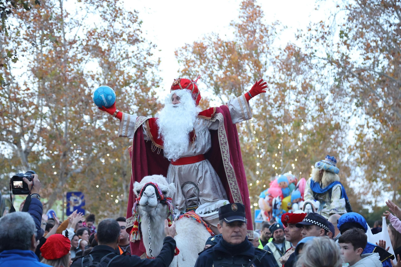 La Cabalgata de Reyes Magos de Cruz de Humilladero, en imágenes