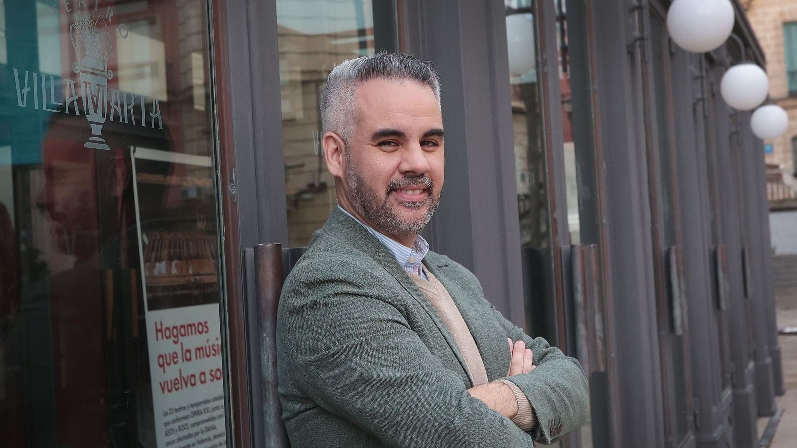 El pregonero, en otra imagen.