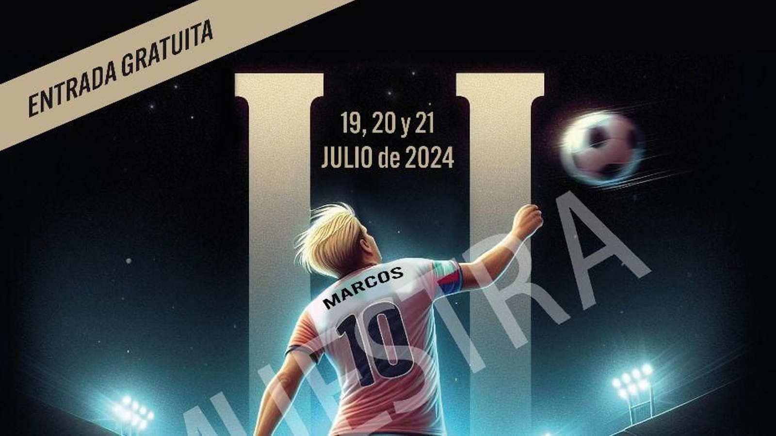 Cartel del IIº Memorial Marcos Mohedano Ramírez