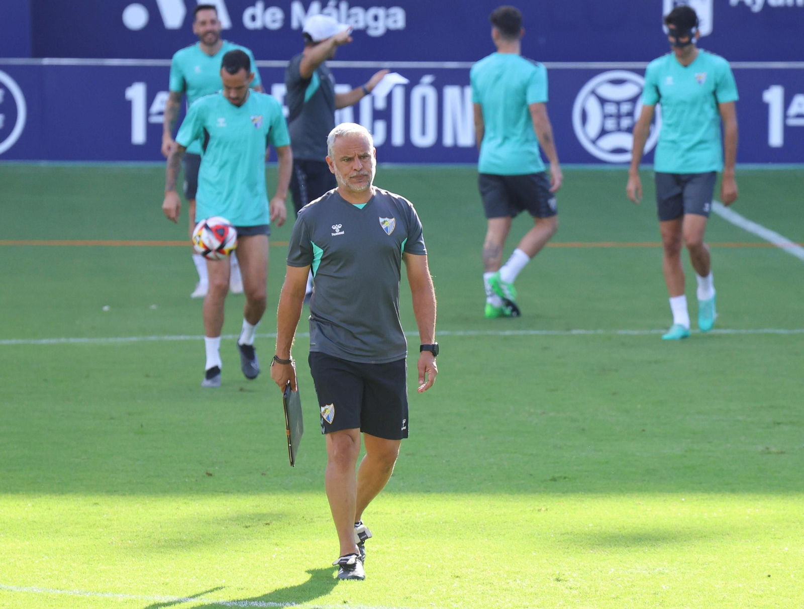 El paso de Sergio Pellicer por el Málaga CF, en fotos