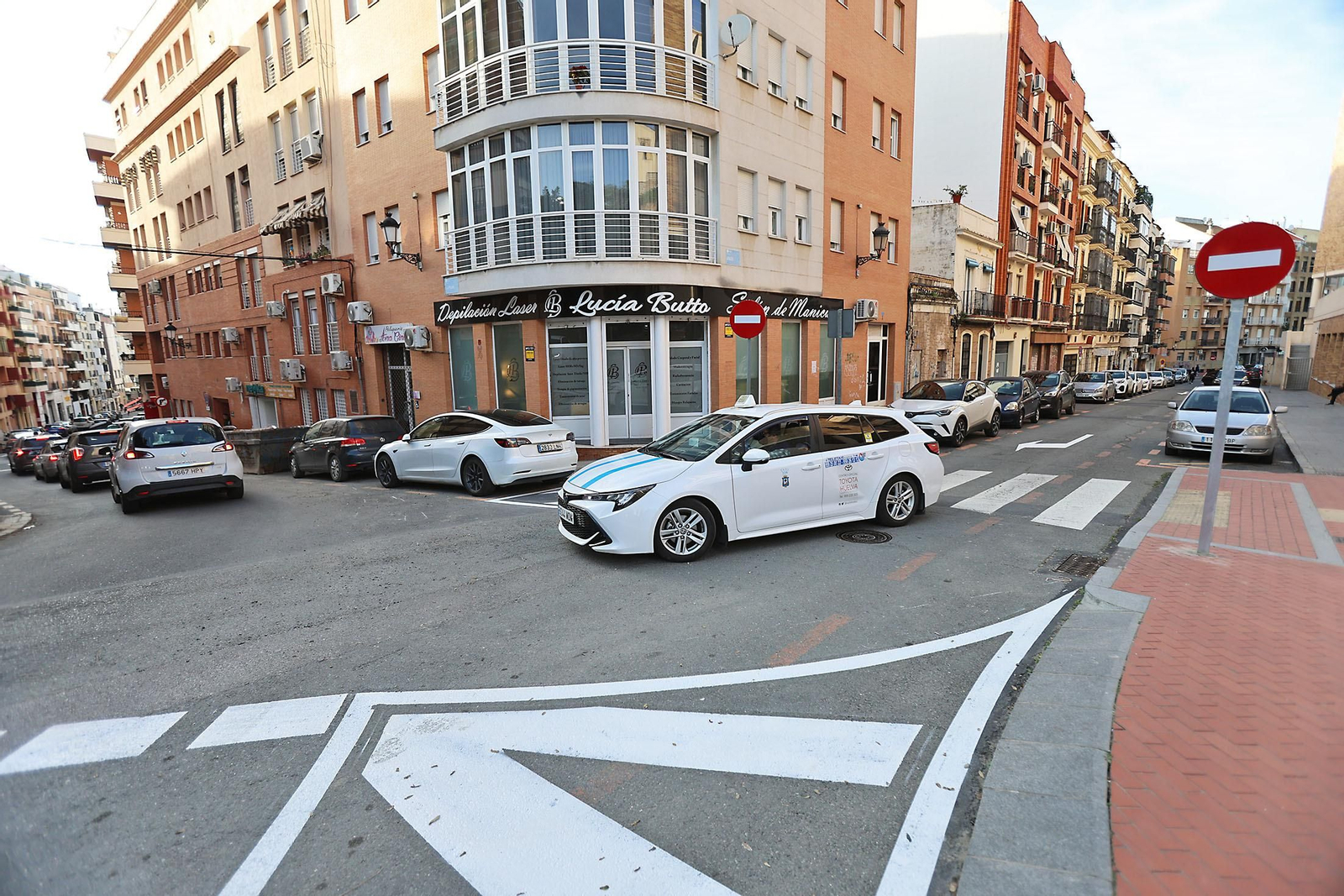 La calle Aragón cambia de sentido y ahora circulará hacia la calle Daoiz y calle La Palma desde el Paseo de Buenos Aires.