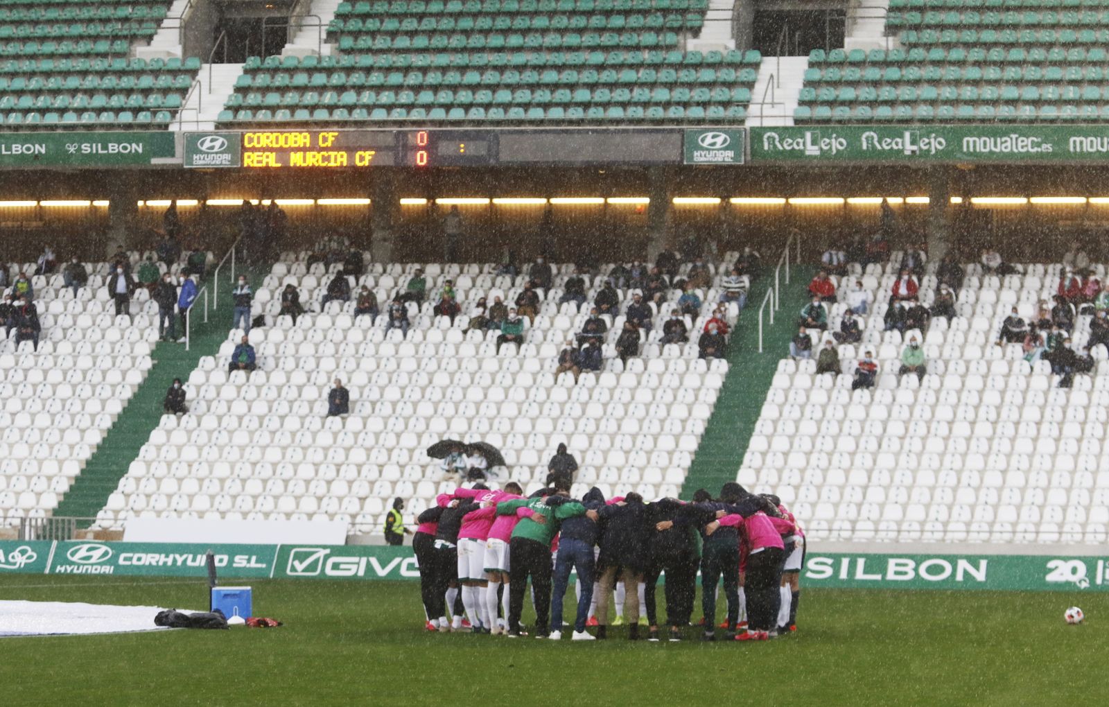Las fotografías del empate entre el Córdoba CF y el Real Murcia