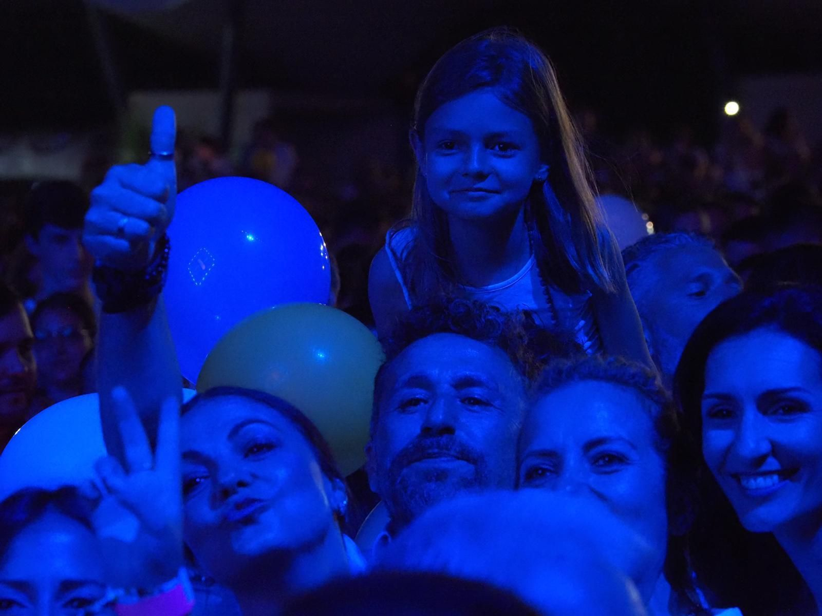 Las mejores imágenes del concierto de Manuel Carrasco en Isla Cristina
