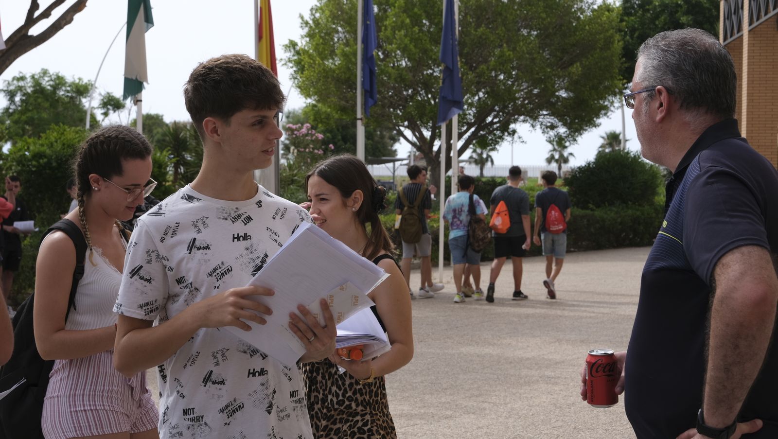 Imágenes de las pruebas de acceso de la PEvAU en la Universidad de Almería