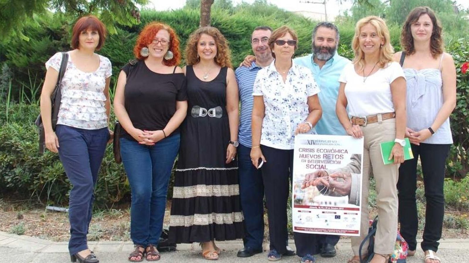 Con los miembros del Laboratorio de Antropología Social y Cultural de la Ual