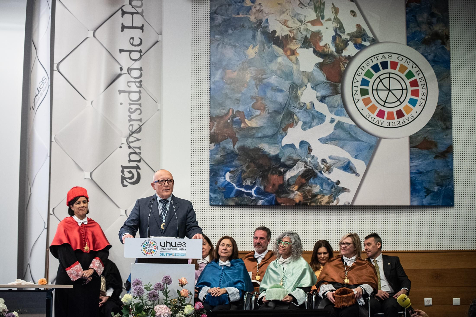 Celebración del Día de la Universidad de Huelva, en imágenes