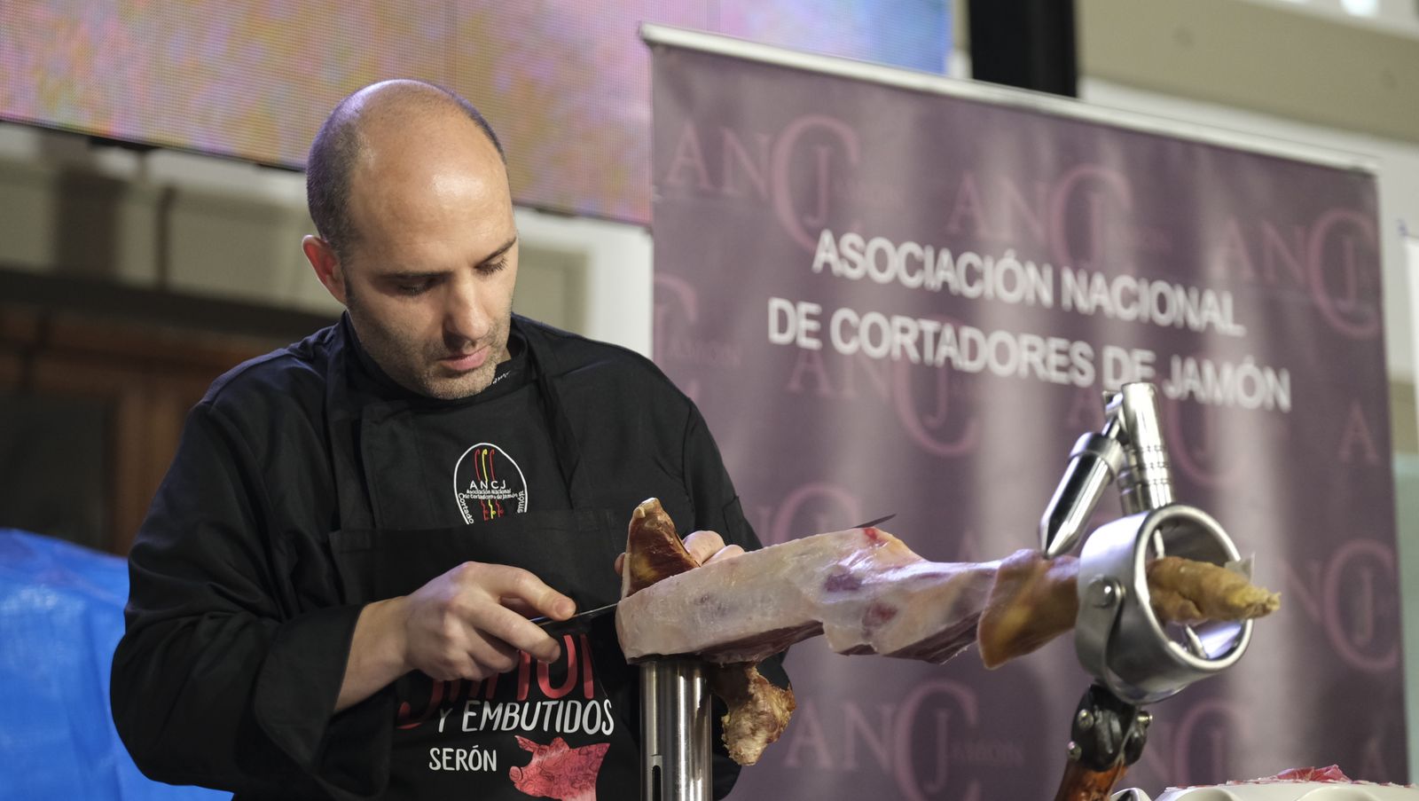 Imágenes del Concurso Nacional de Cortadores de Jamón de Serón