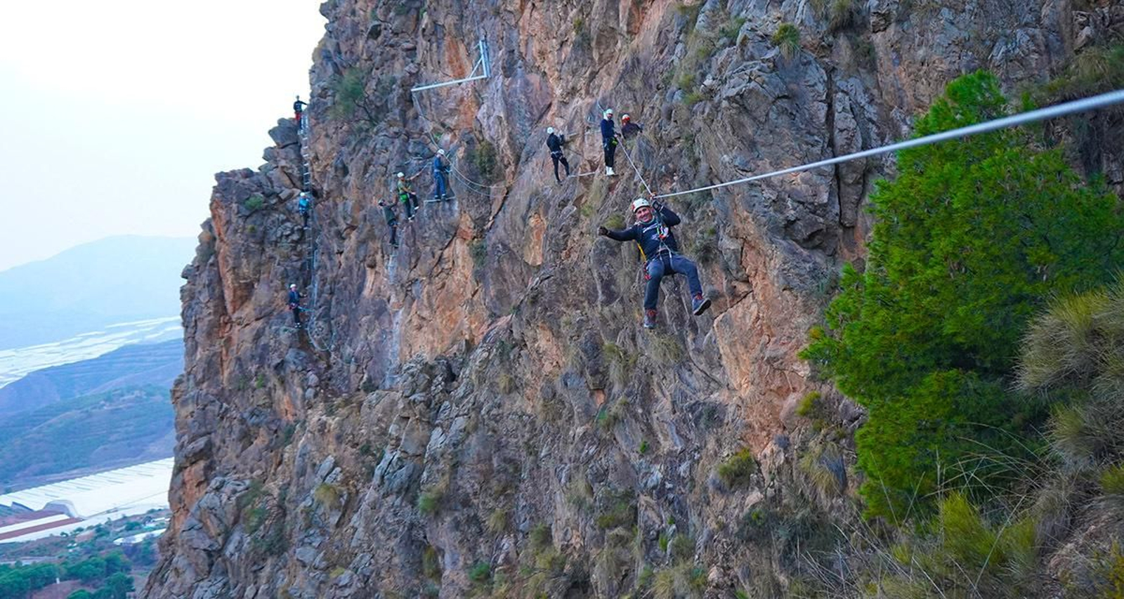 La Vía Ferrata de Castala ya está abierta al público. La Vía Ferrata de Castala ya está abierta al público.