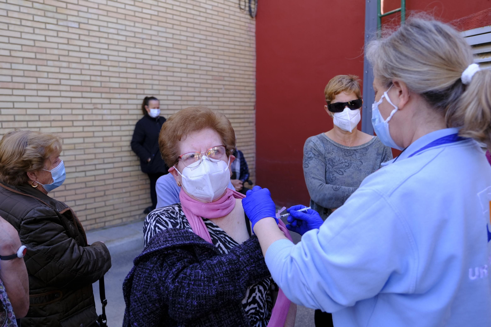 Fotogalería vacunación COVID-19 en Sorbas y Tabernas. Almería