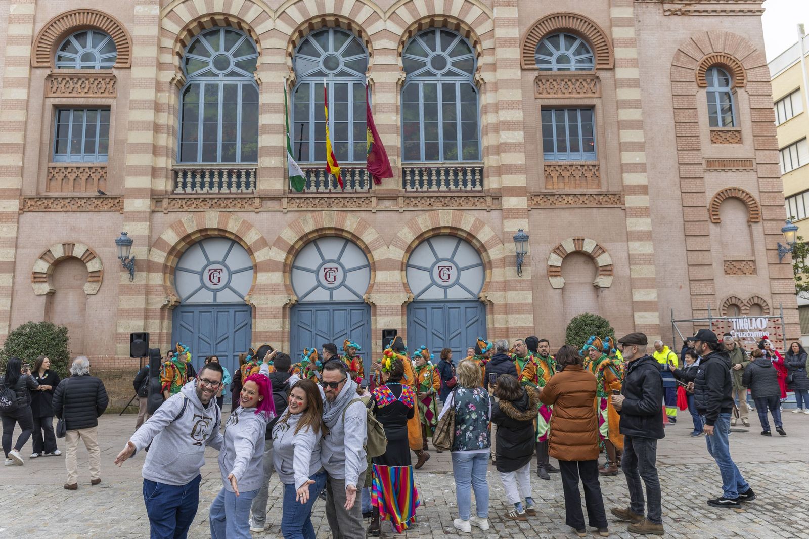 Las imágenes del acto de descubrimiento de la estrella dedicada a Julio Pardo en el Paseo de la Fama del Carnaval de Cádiz