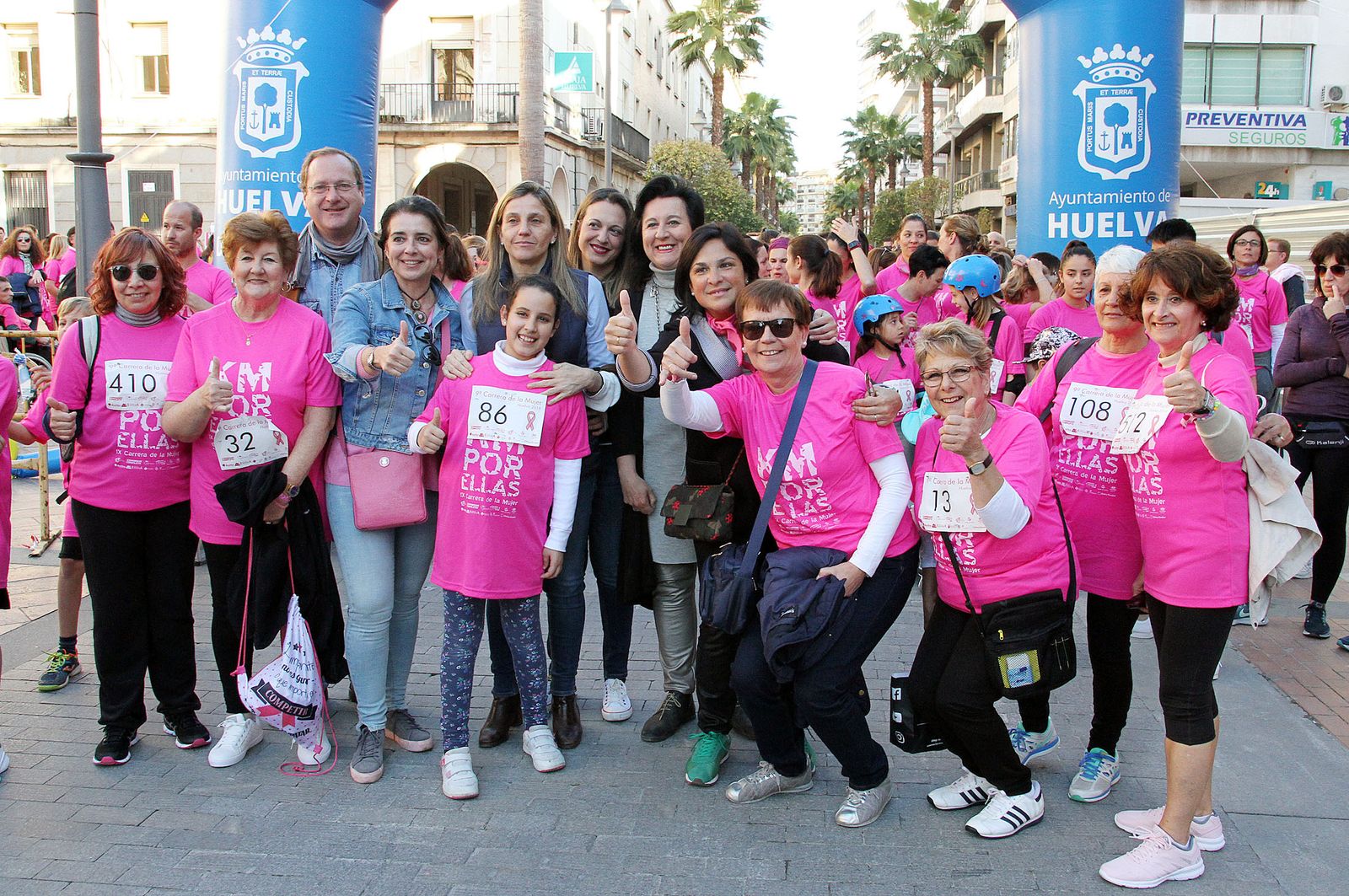 "Kms por Ellas", la carrera de La Mujer en imágenes