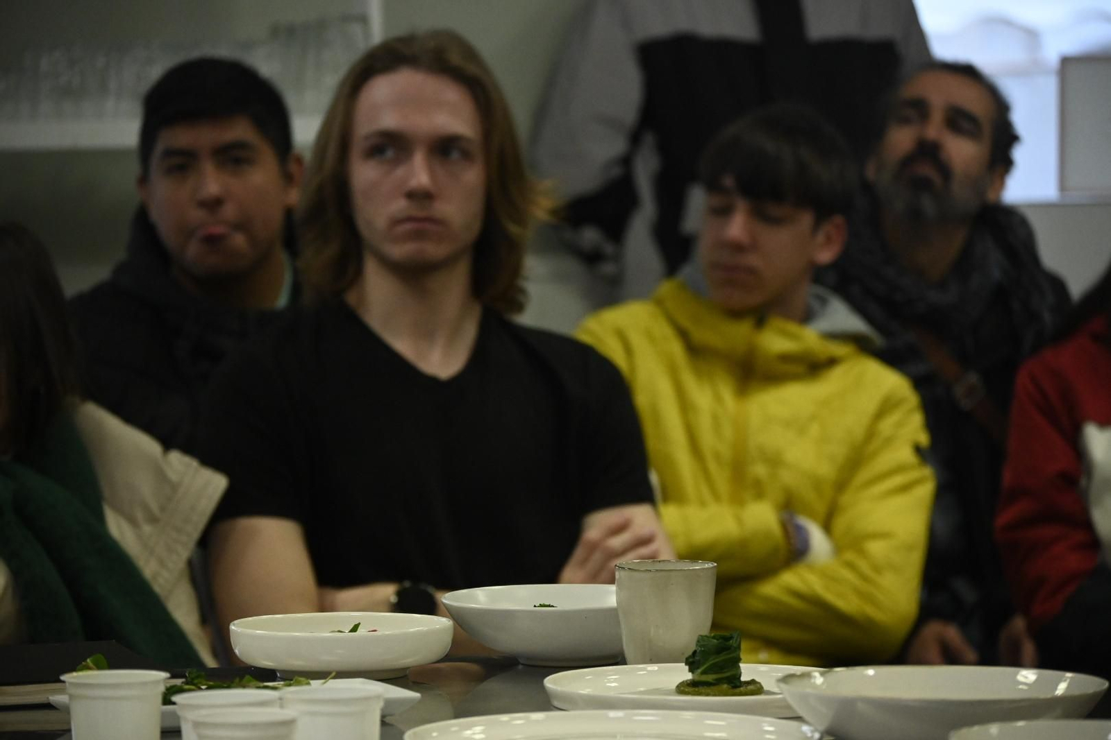 Jornada de cocineros en la Escuela de hostelería Virgen de Belén, en imágenes