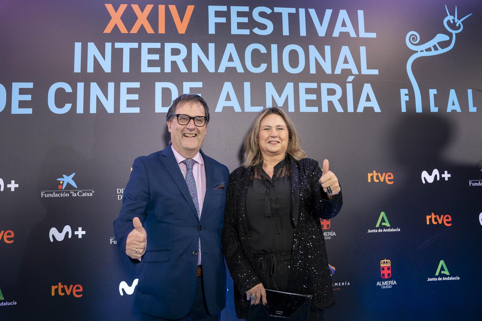 Las imágenes del fotocall en la gala de cierre de FICAL