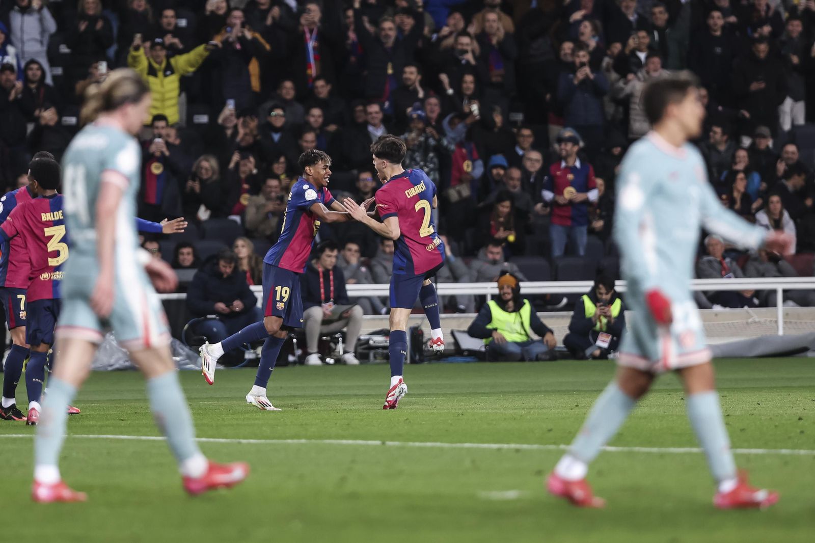 Las fotos del espectacular Barcelona - Atlético de Madrid