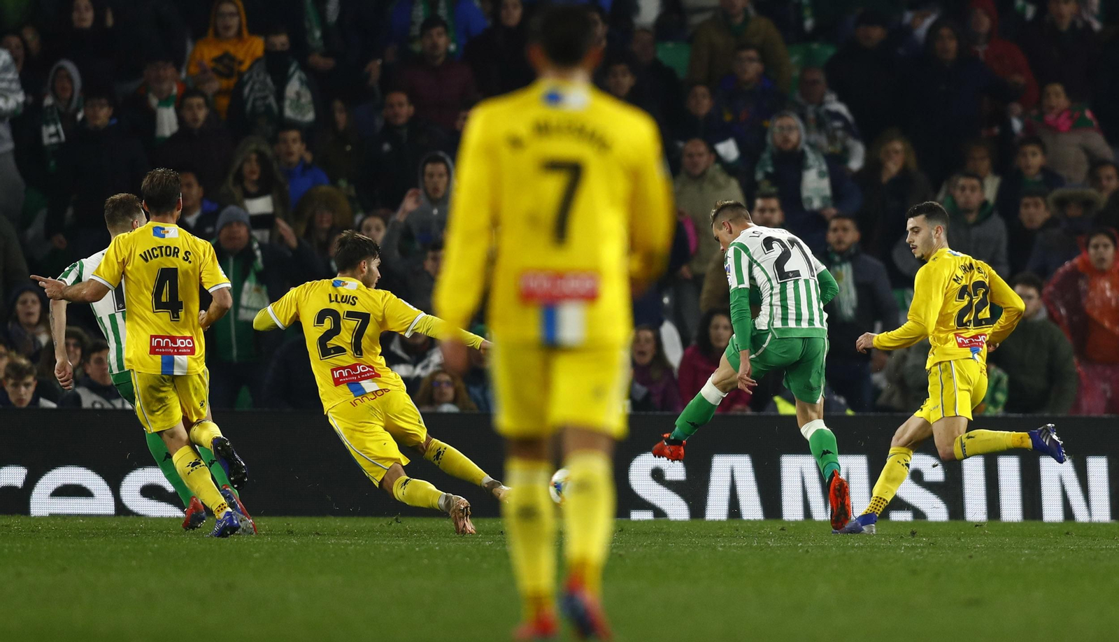 El Betis-Espanyol de la Copa del Rey, en imágenes