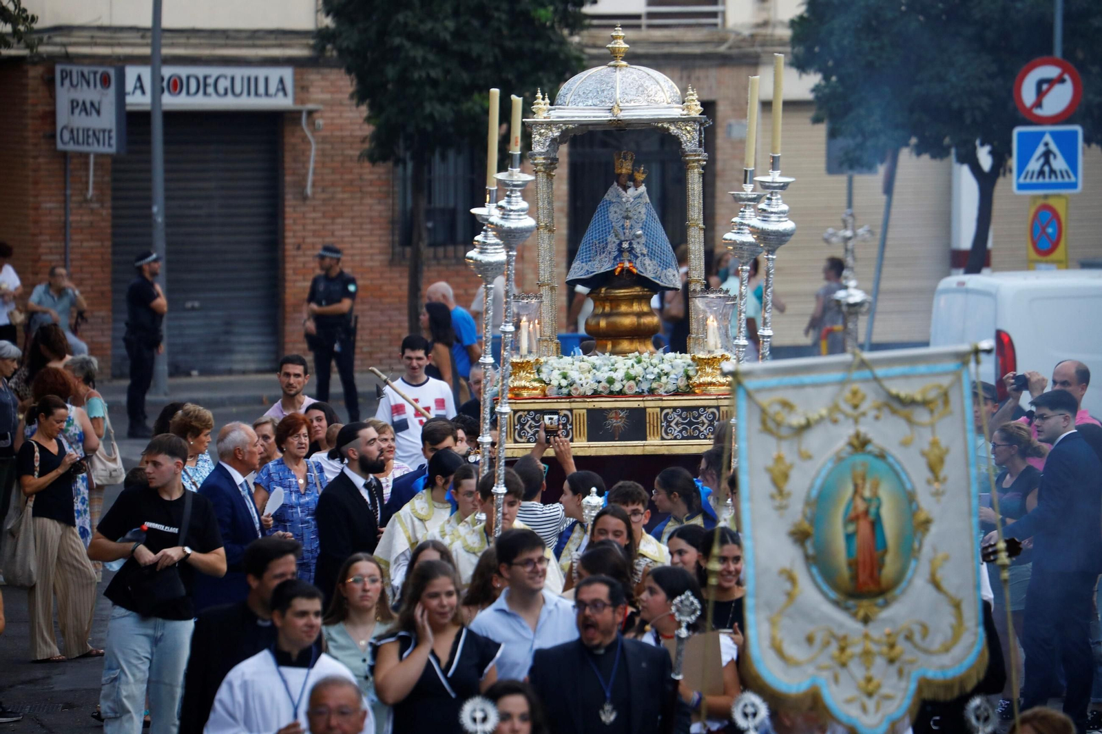Las imágenes del traslado de la Virgen de la Fuensanta a la Catedral