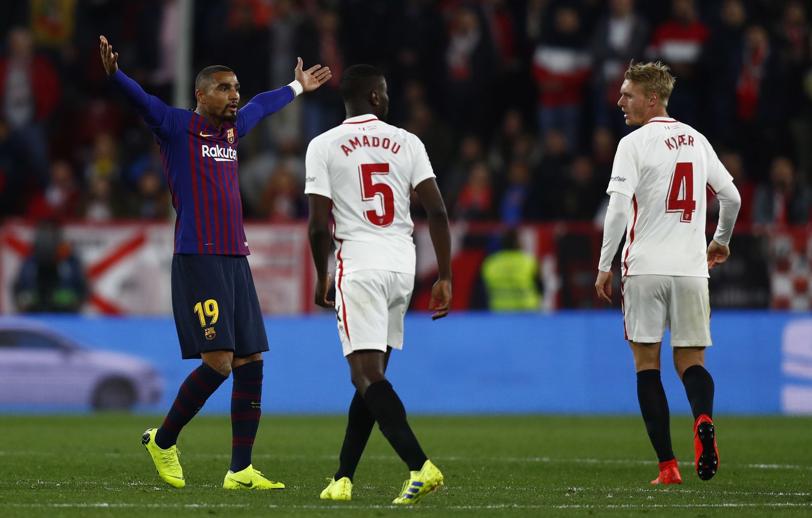 Las imágenes del Sevilla FC-Barcelona de Copa del Rey