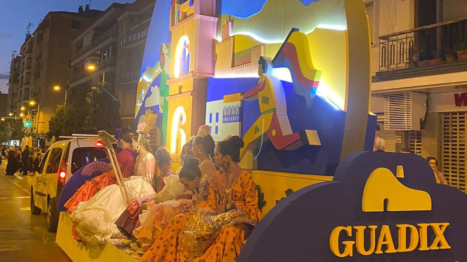 Carroza Homenaje a la ciudad de Guadix.