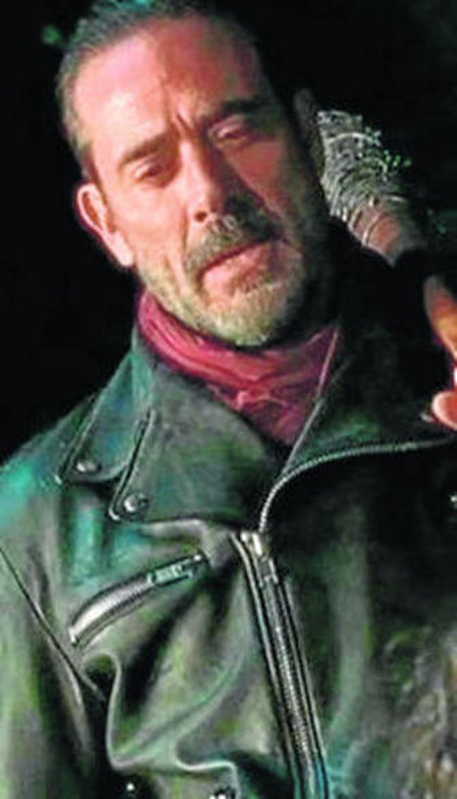 Negan en el cierre de la 6ª temporada.