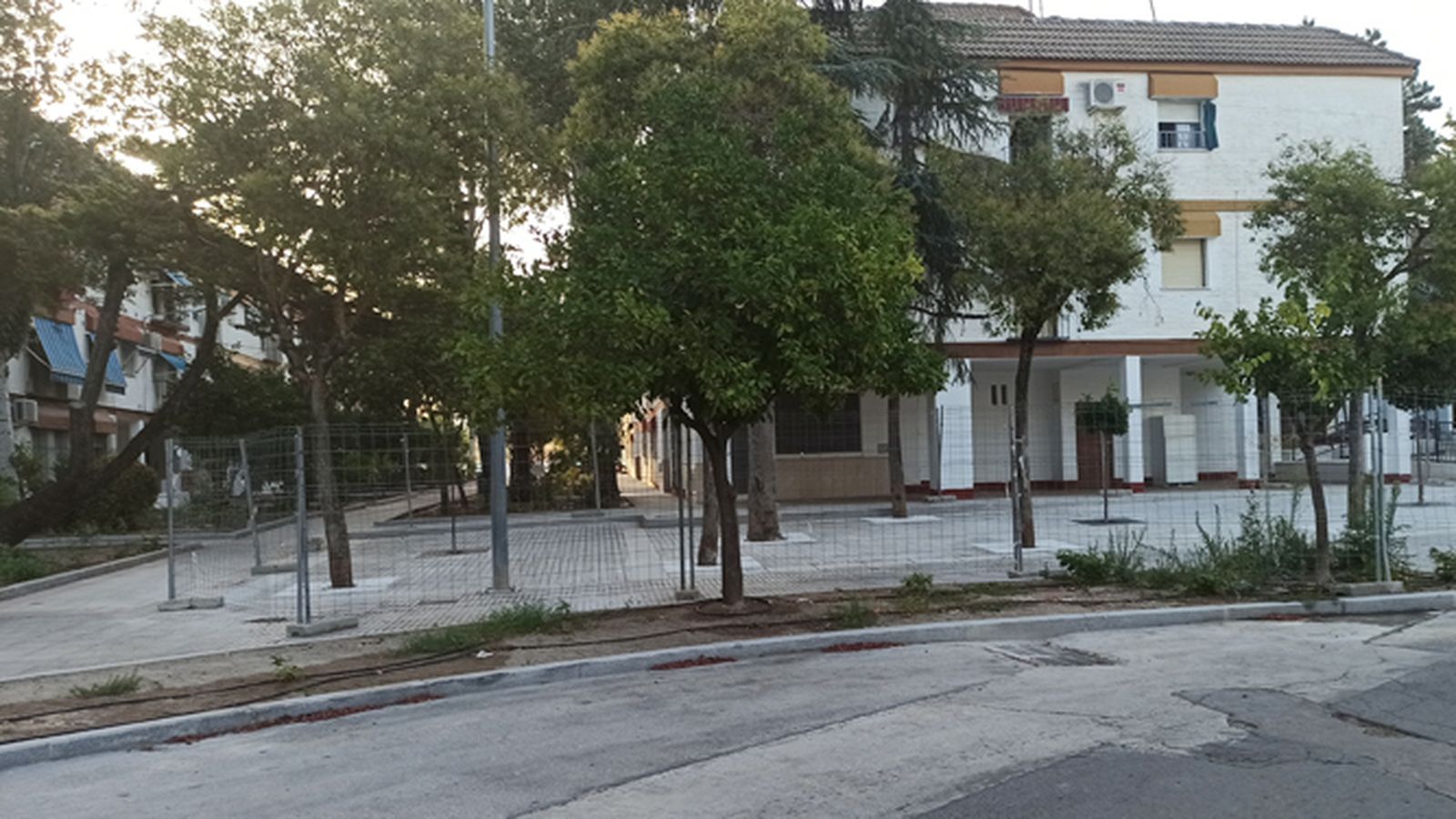 Avenida Blas Infante, en Lucena