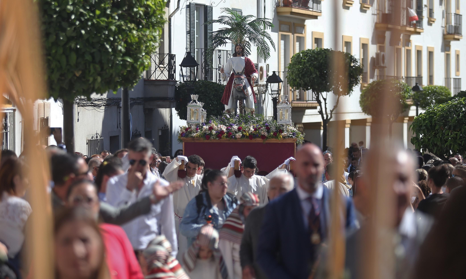 Fotos del Domingo de Ramos en San Roque: La Borriquita