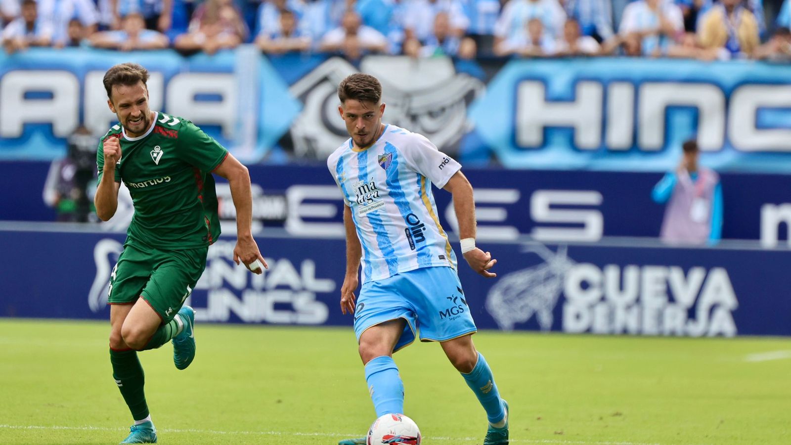 El Málaga CF - Eibar, en fotos