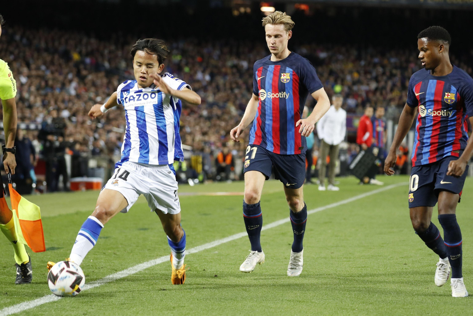 Las fotos de la fiesta del campeón Barcelona con derrota ante la Real