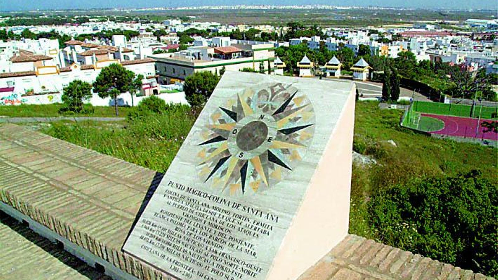 Punto mágico junto a la ermita de Santa Ana.