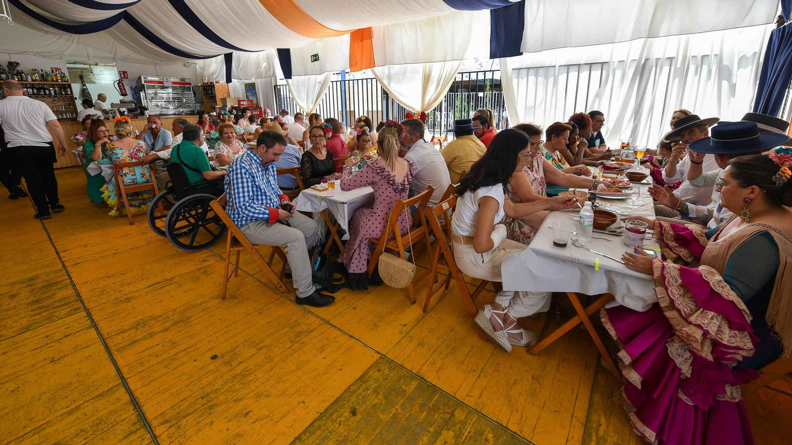 Fotos del ambiente en el sábado de la Feria Real de Algeciras