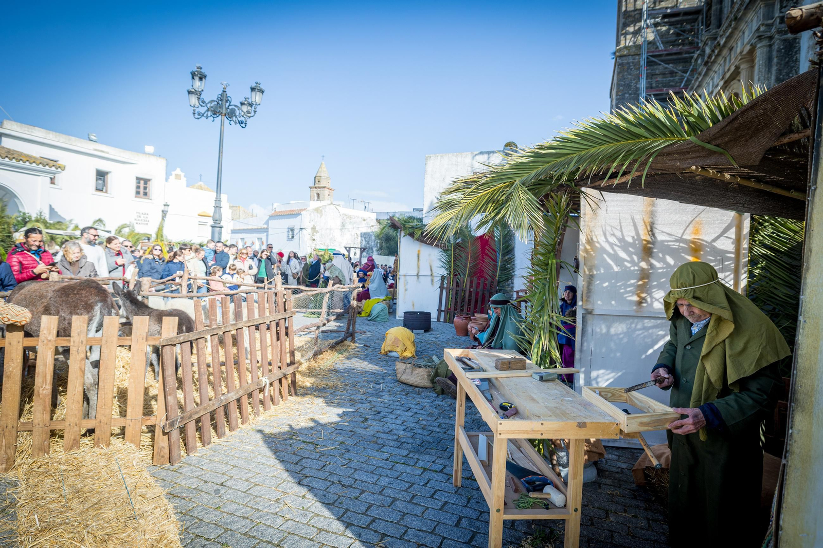 Las imágenes del belén viviente de Medina 2025