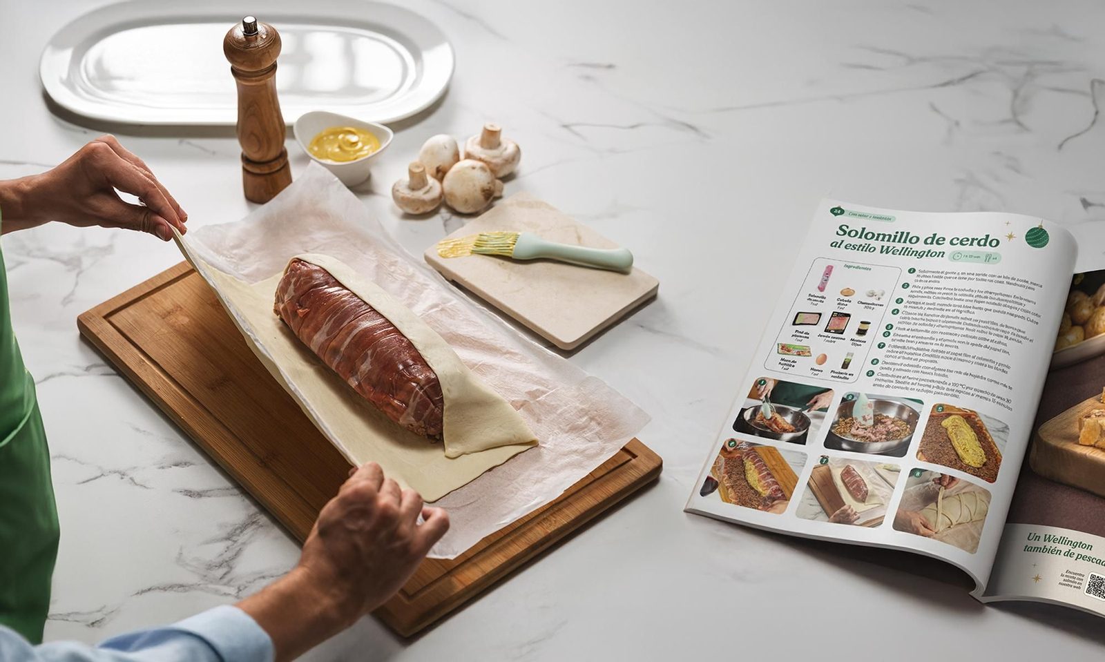 Revista Navidad de Mercadona.