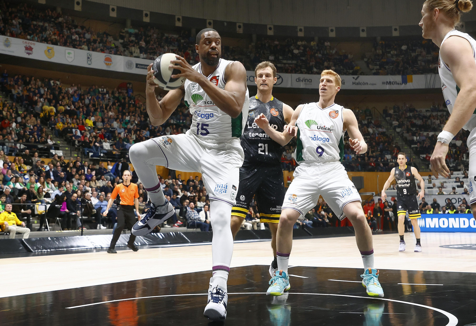 El Lenovo Tenerife-Unicaja, en fotos