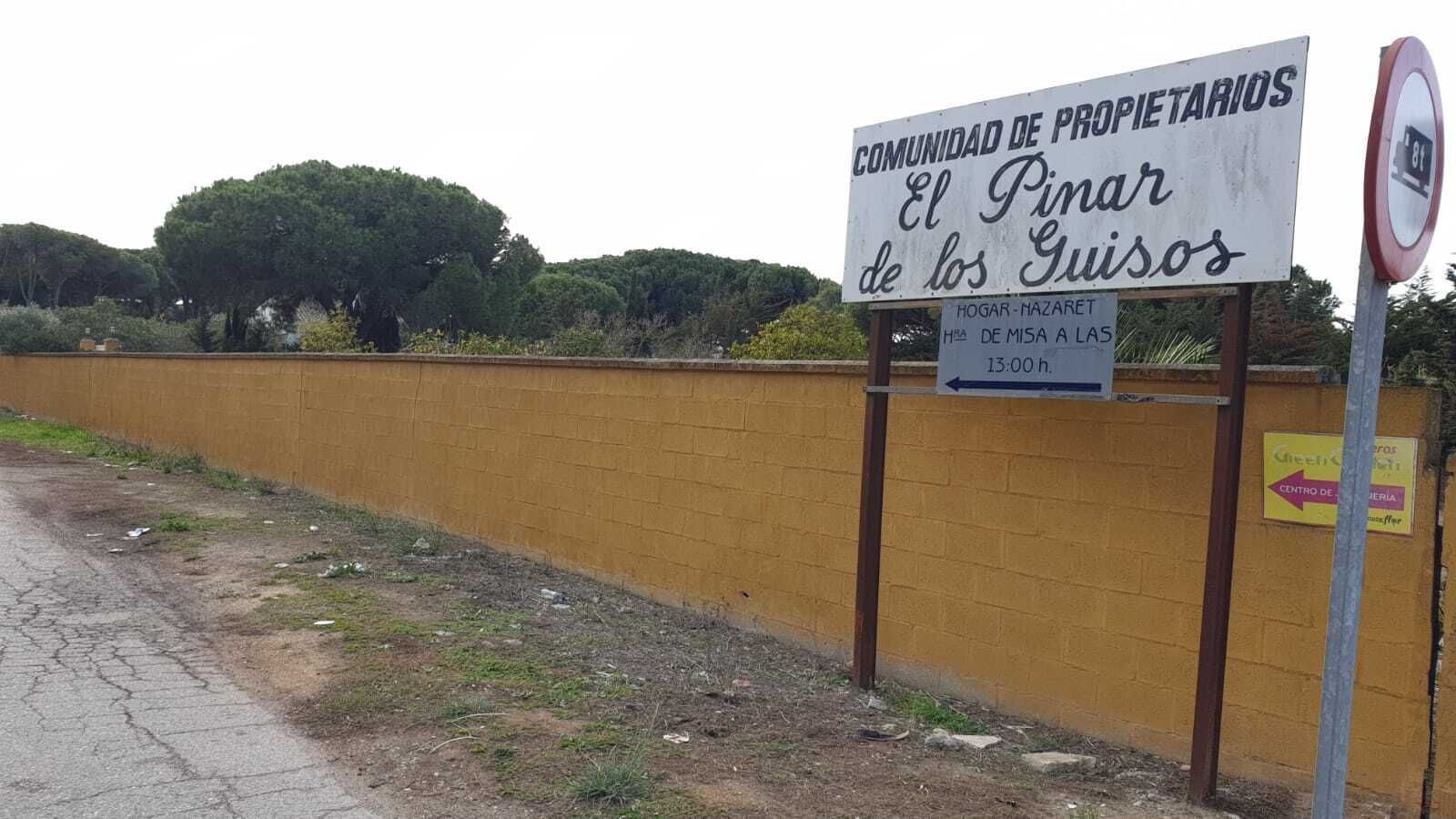 Zona de la Rana Verde donde se encuentran las viviendas en las que se producían los robos.