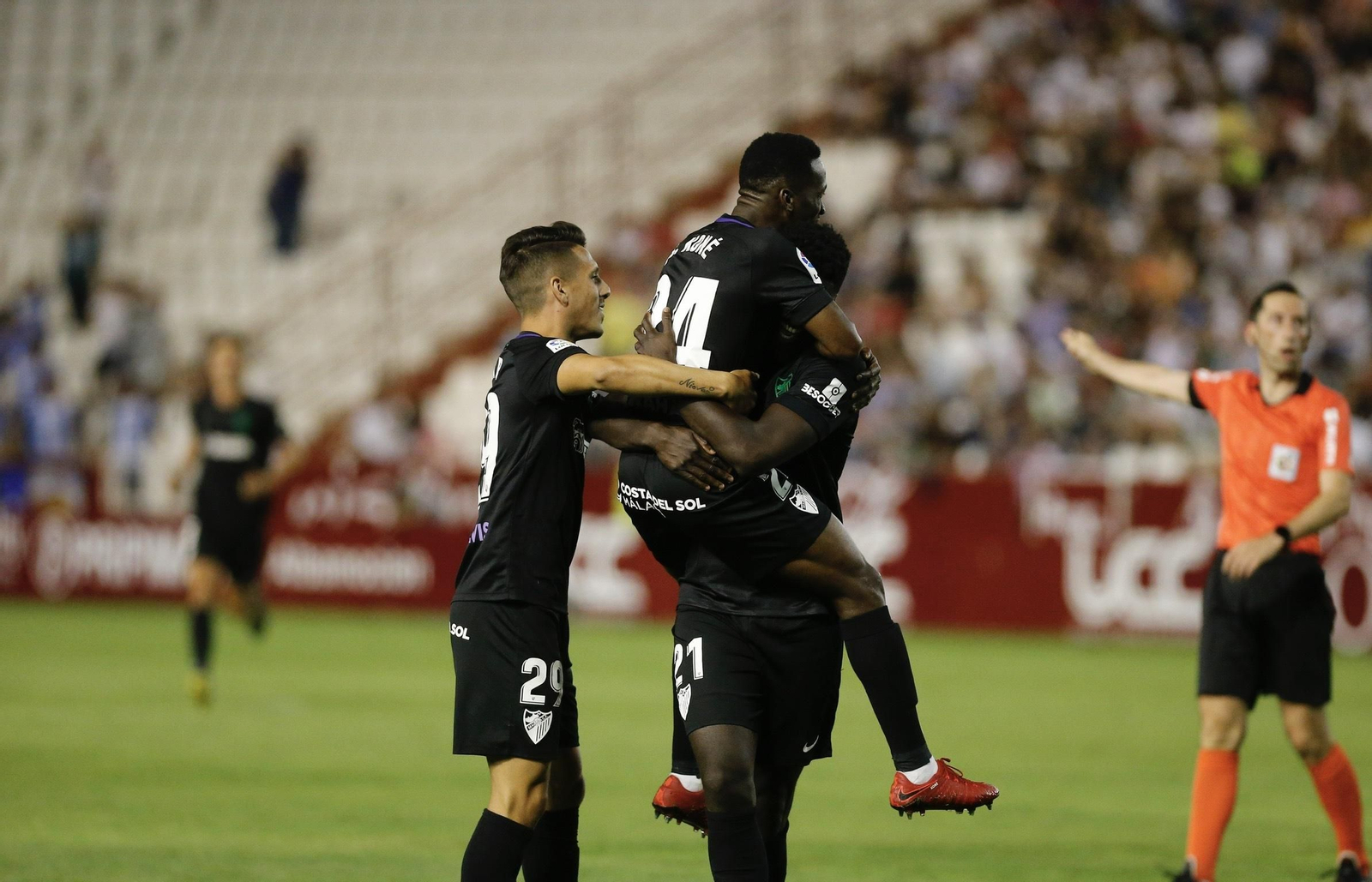 El Albacete - Málaga CF, en fotos