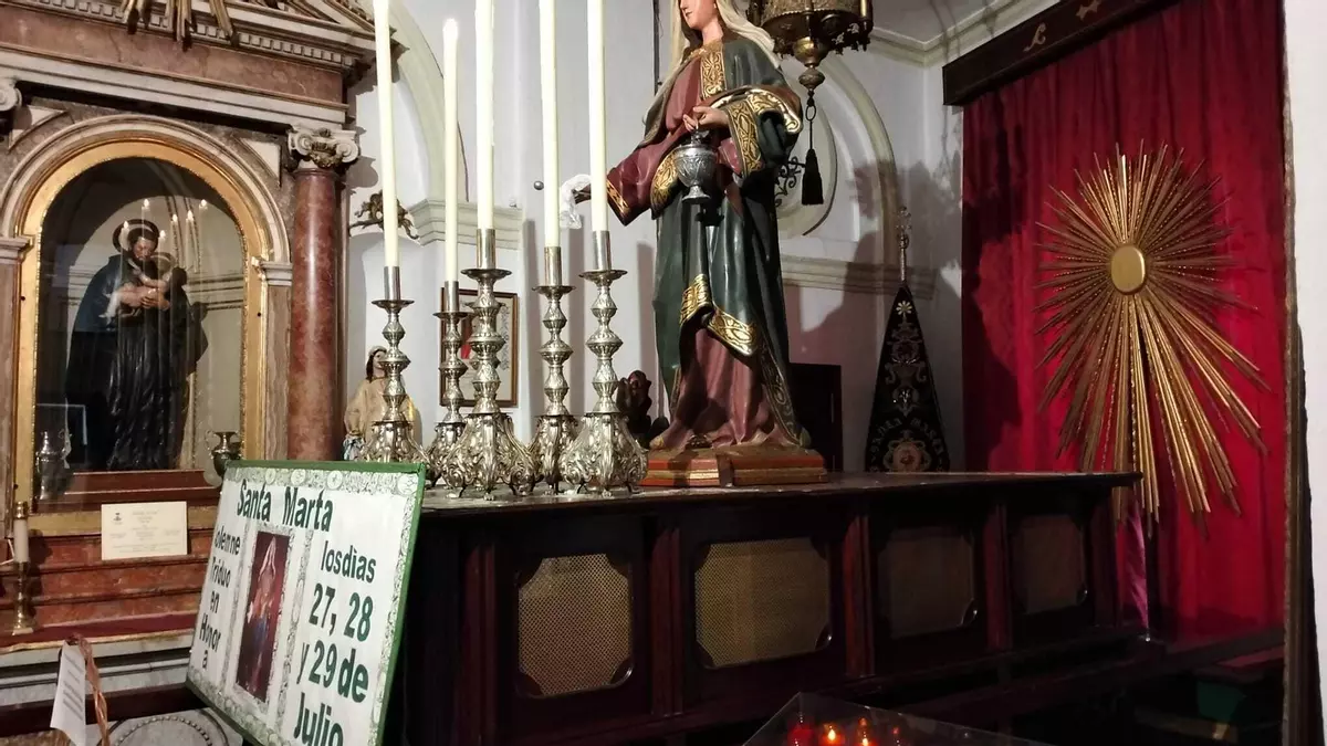 Horario e Itinerario Procesión de Santa Marta. Cádiz 29 de Julio del 2024