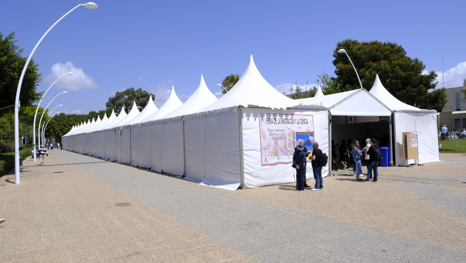 Imágenes de la Feria de la Innovación y la Ciencia en la Universidad de Almería-UAL