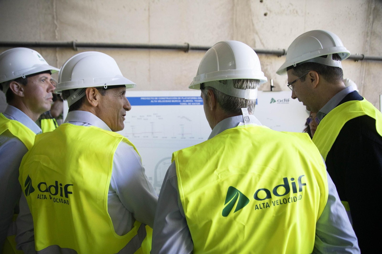 Así avanzan las obras del túnel de Viator del Ave