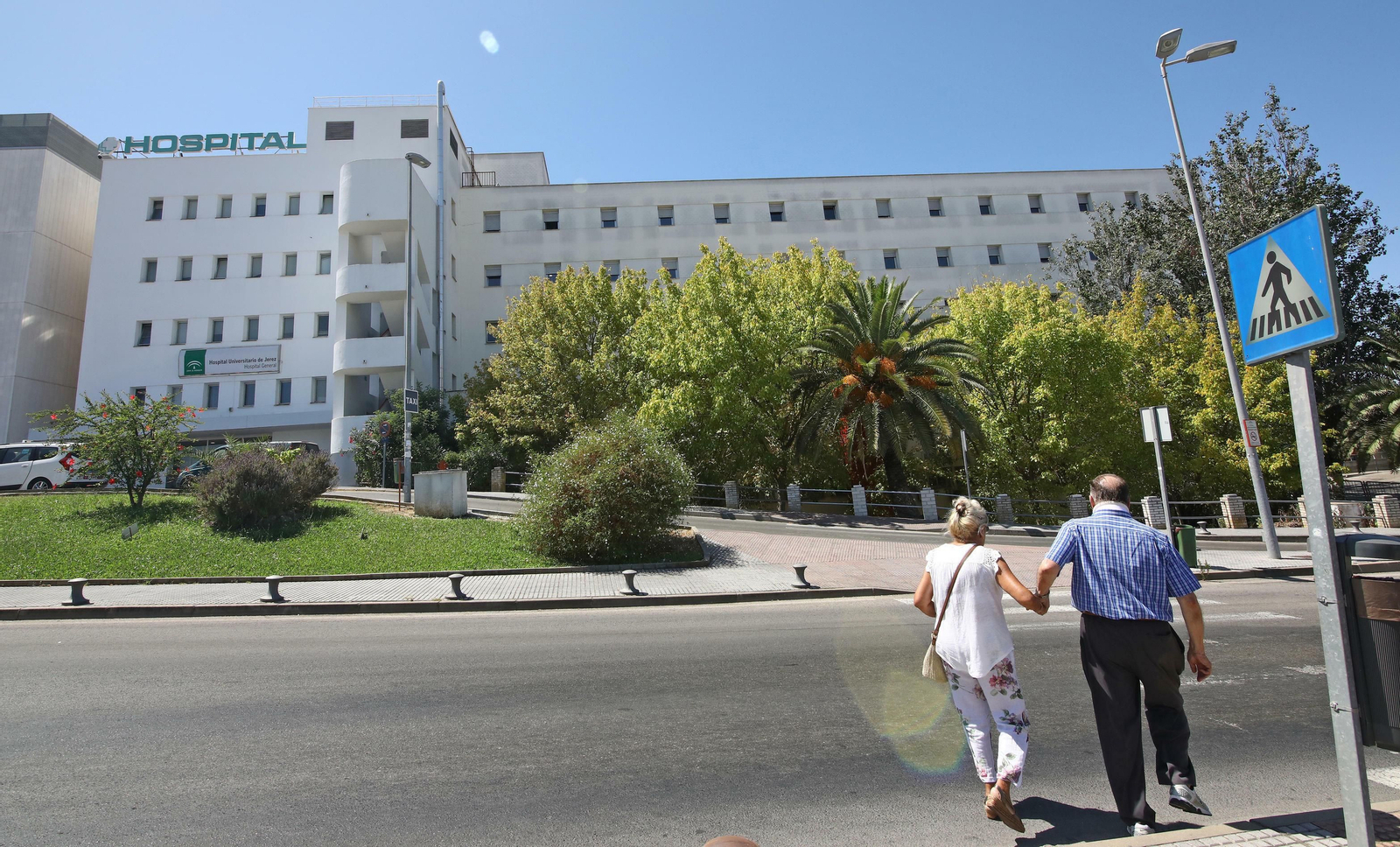 Imagen del hospital de Jerez.