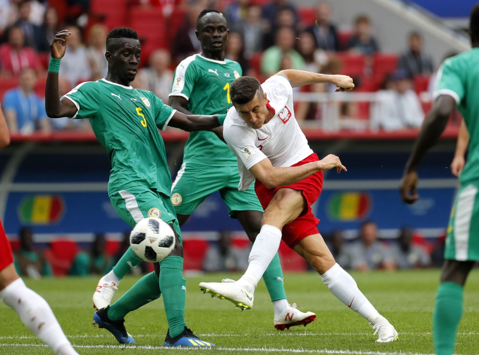 Las imágenes del Polonia-Senegal