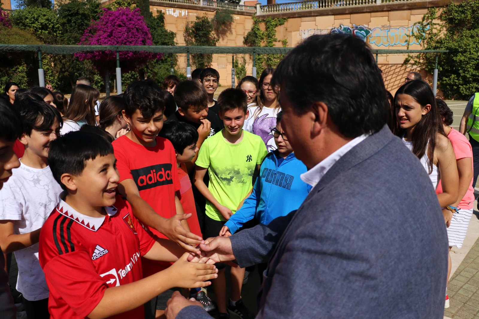 Imágenes Simulacro de Tsunami en el Colegio Funcadia Huelva