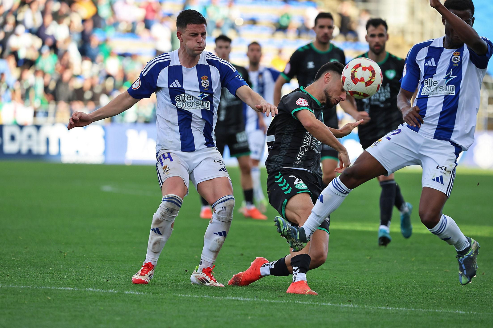 Las imágenes del Recreativo de Huelva vs Antequera