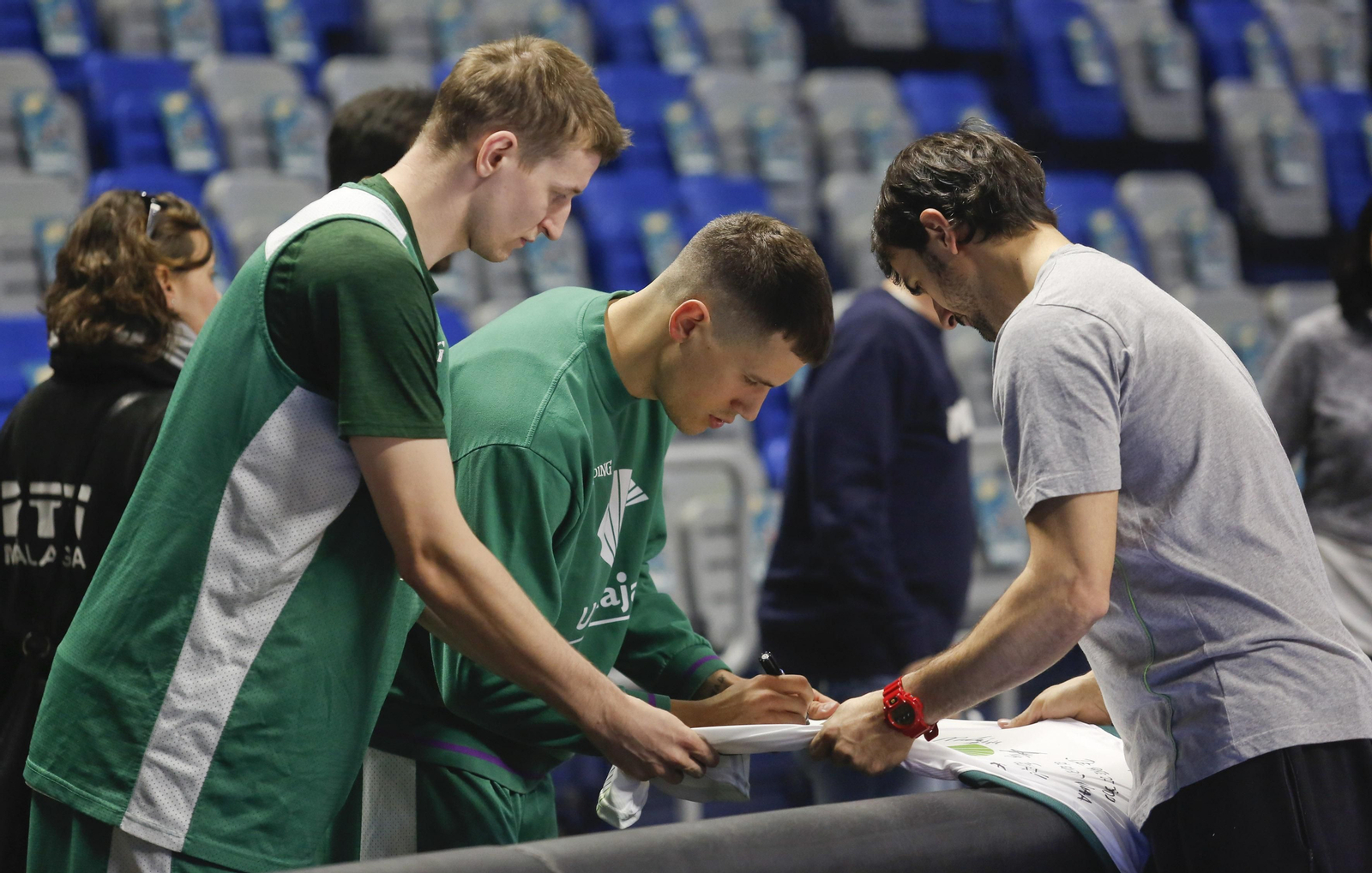 Los cinco años de Adam Waczynski en el Unicaja, en fotos
