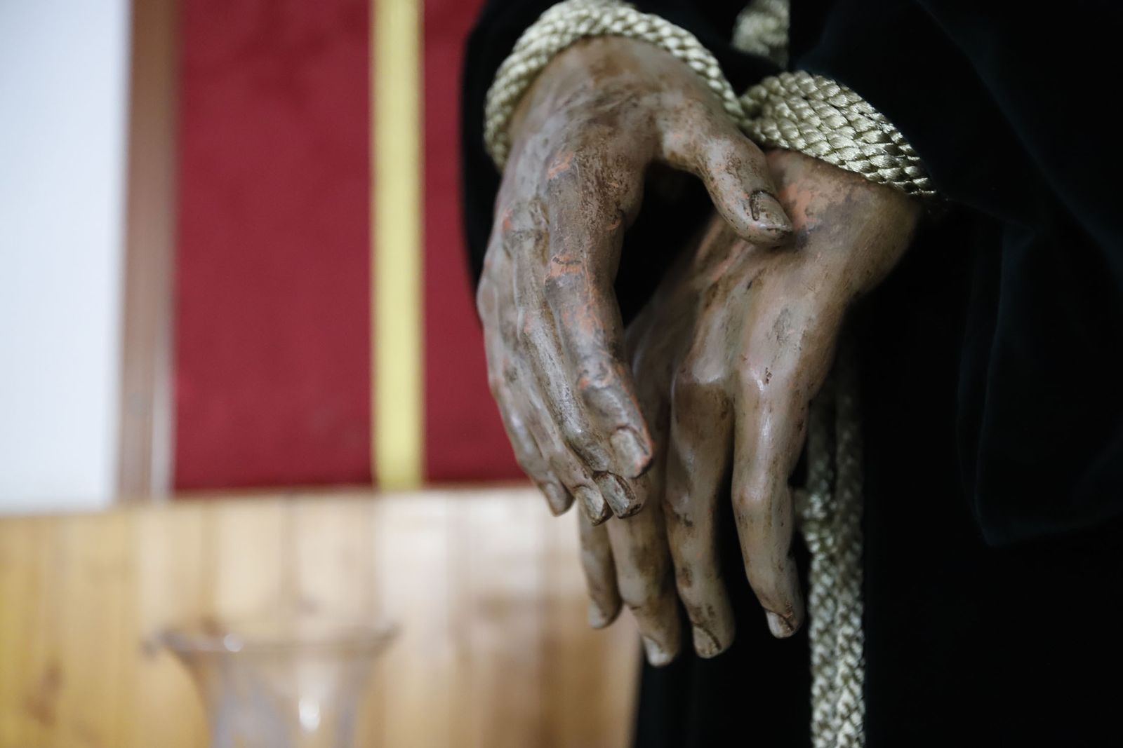 Imágenes de las veneraciones a los Cautivos de Huelva