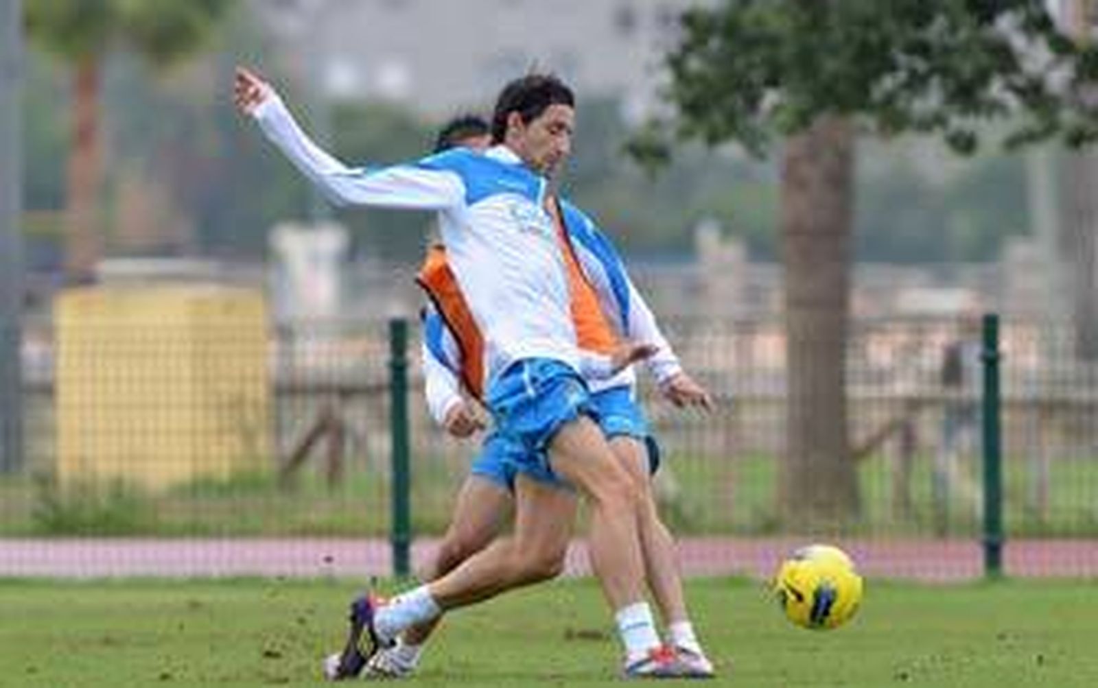 Pablo Redondo confía en mantenerse en el equipo titular ante el Alcoyano./M. Aranda